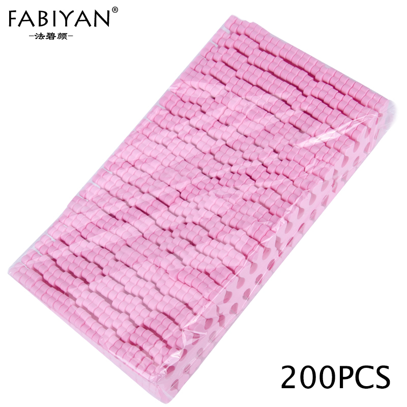 Nail Art Sch - Pink 200pcs/Pack Nail Art 100 Pairs