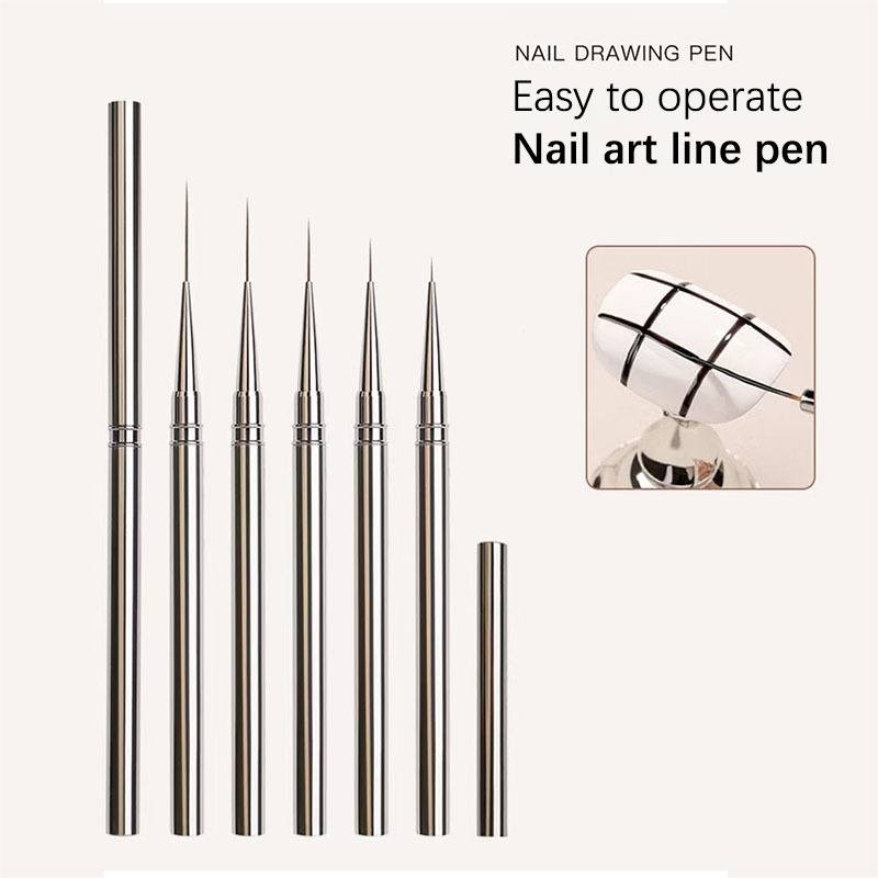 Nail Art Sch - 1Pcs Nail Art Brushes French Nail
