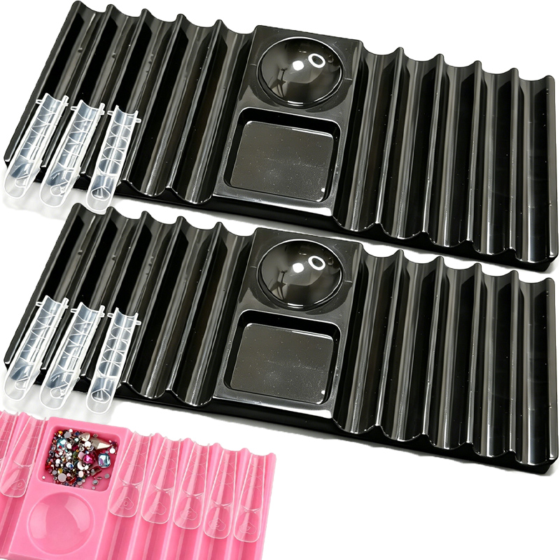 Nail Art Sch - Reusable Nail Art Palette with Brush