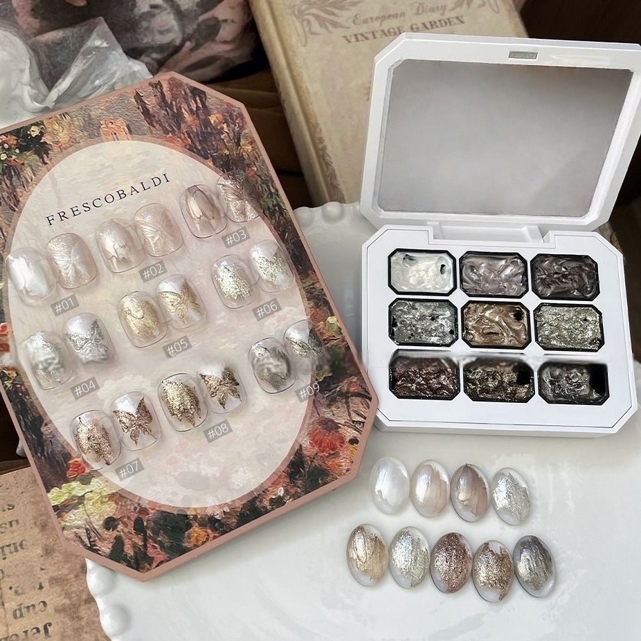 9 Grid Solid Nail Polish, Meta - Nail Art Ideas recension och pris