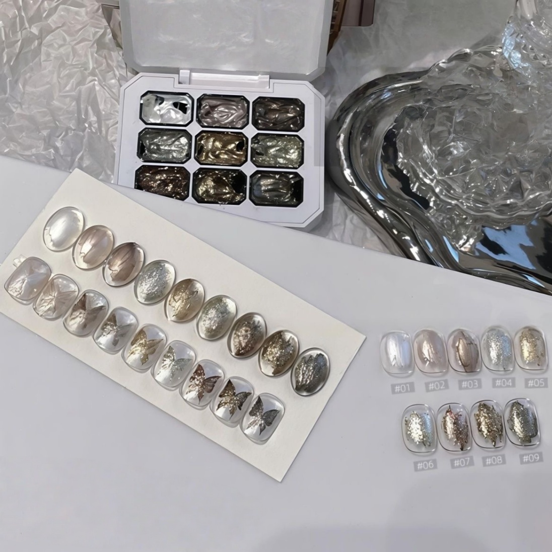 9 Grid Solid Nail Polish, Meta - Nail Art Ideas recension och pris