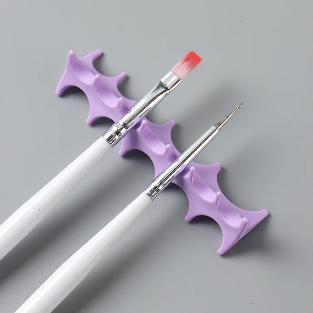 Silicone Nail Art Pen Holder U - Nail Art Sch recension och pris