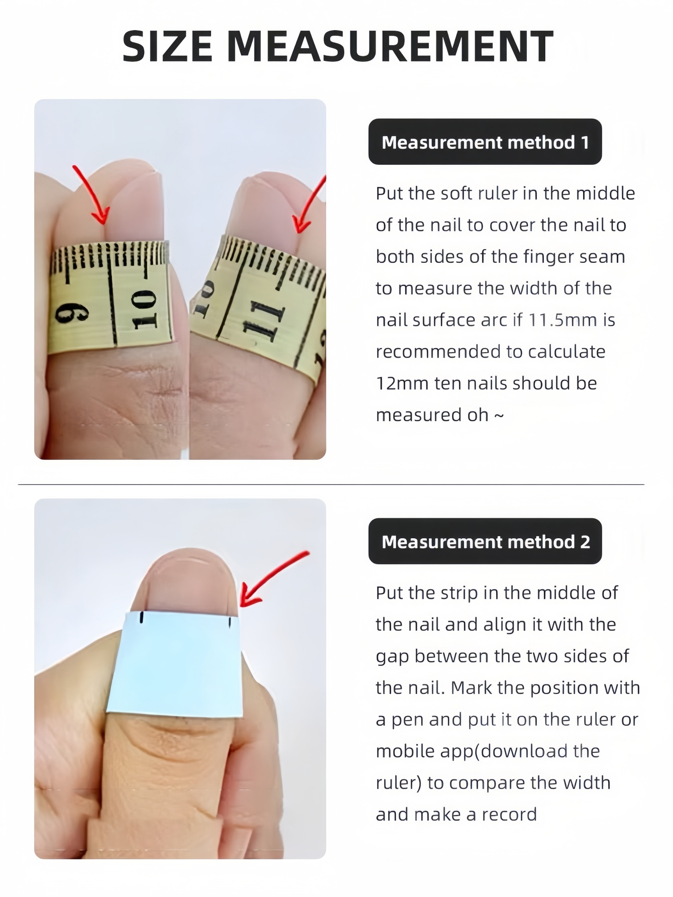 10 Pieces of Short Square-Shap - Nail Art Glitter recension och pris