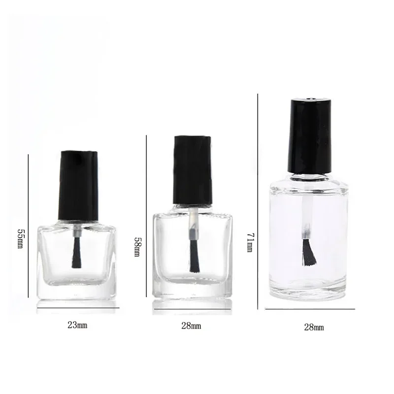 5Pcs 5ml/10ml/15ml Empty Mini  - Nail Art Sch recension och pris