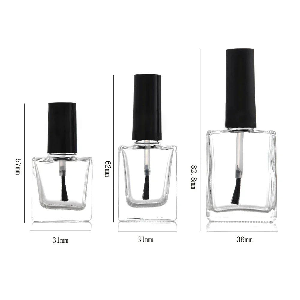 5Pcs 5ml/10ml/15ml Empty Mini  - Nail Art Sch recension och pris