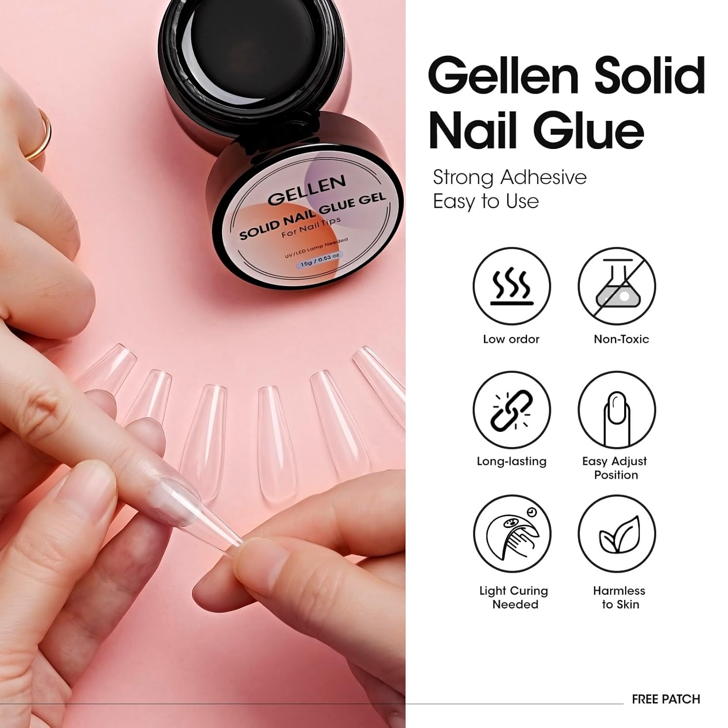 GELLEN Nail Solid Glue Builder - Nail Art Ideas recension och pris