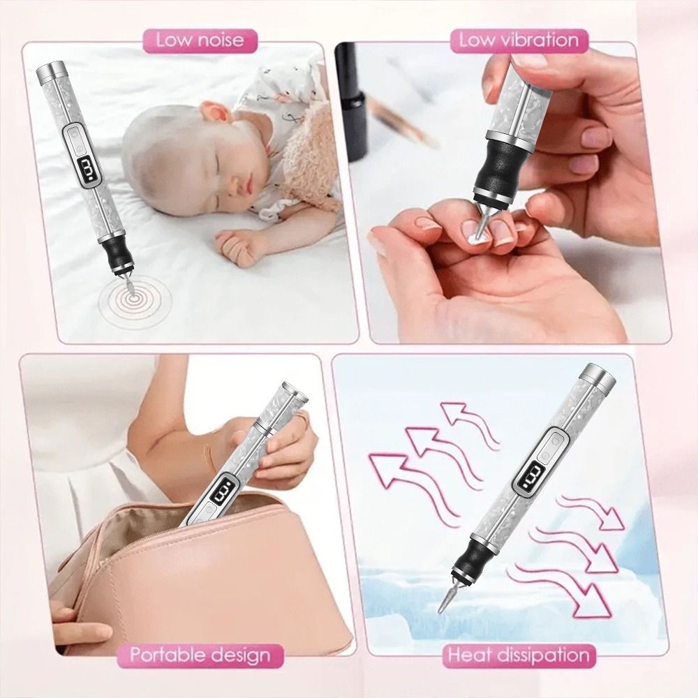 Low Noise Electric Nail Drill  - Nail Drill Machine recension och pris