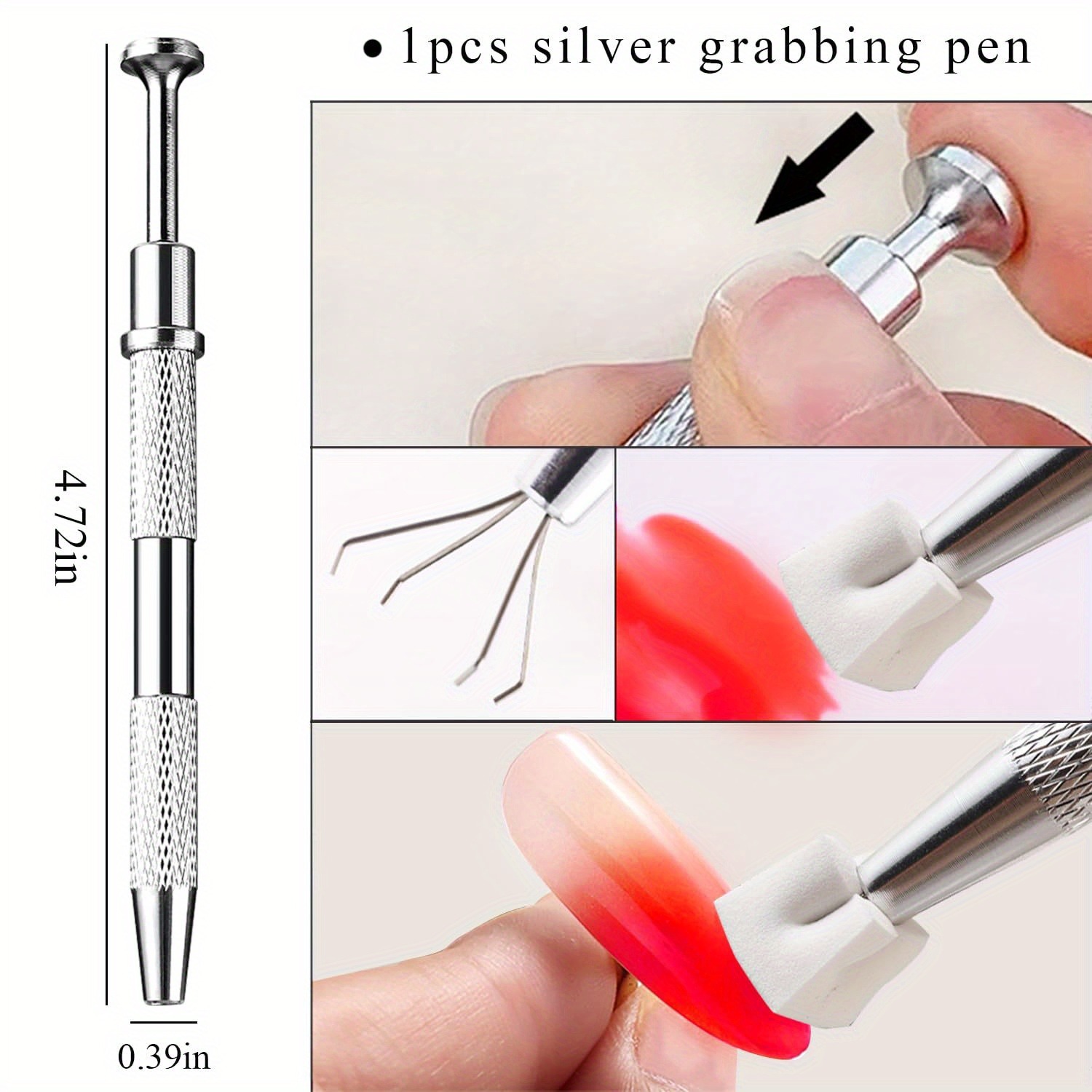 1/50/100Pcs Square Nail Art Sp - Nail Art Sch recension och pris