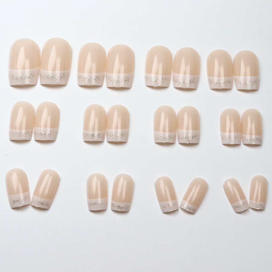 24pcs/set Medium Square fake n - Nail Art Glitter recension och pris