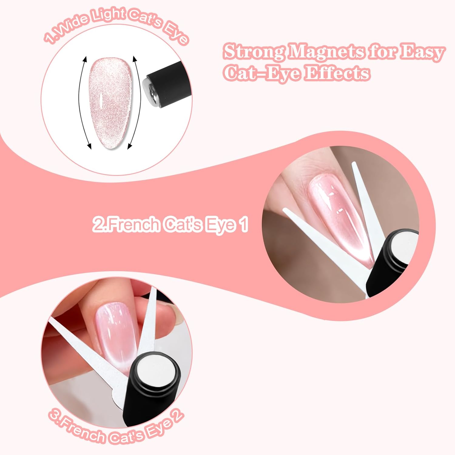 Double Headed Nails Magnet Fre - Nail Art Full Color recension och pris