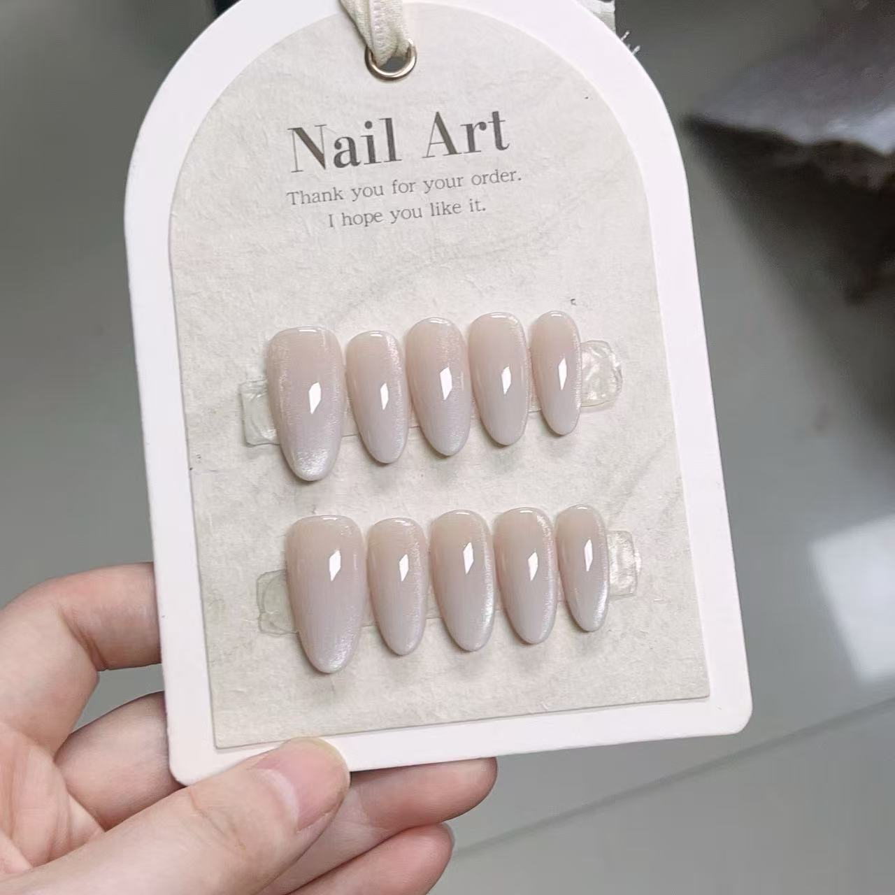 10pcs Solid Color Handmade Pre - Nail Art Full Color recension och pris