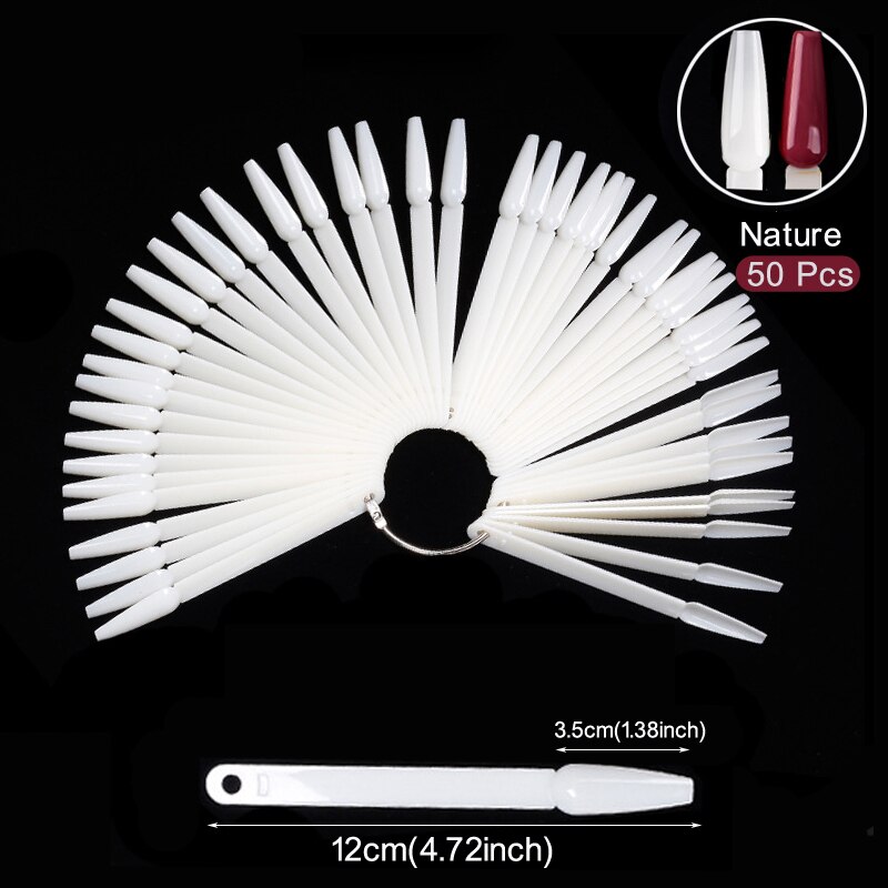 Nail Display Sticks Clear Natu - Nail Art Sch recension och pris