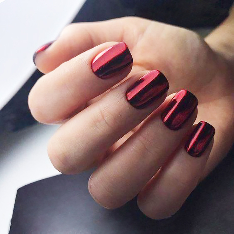 24pcs Solid Color Full Cover N - Nail Art Full Color recension och pris
