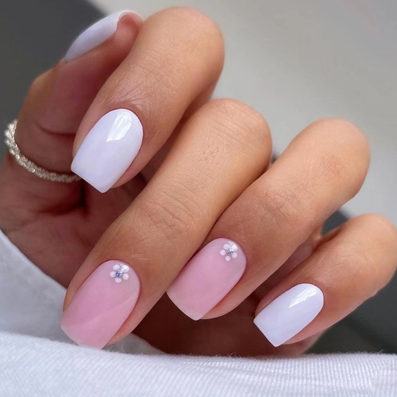 24pcs Solid Color Full Cover N - Nail Art Full Color recension och pris