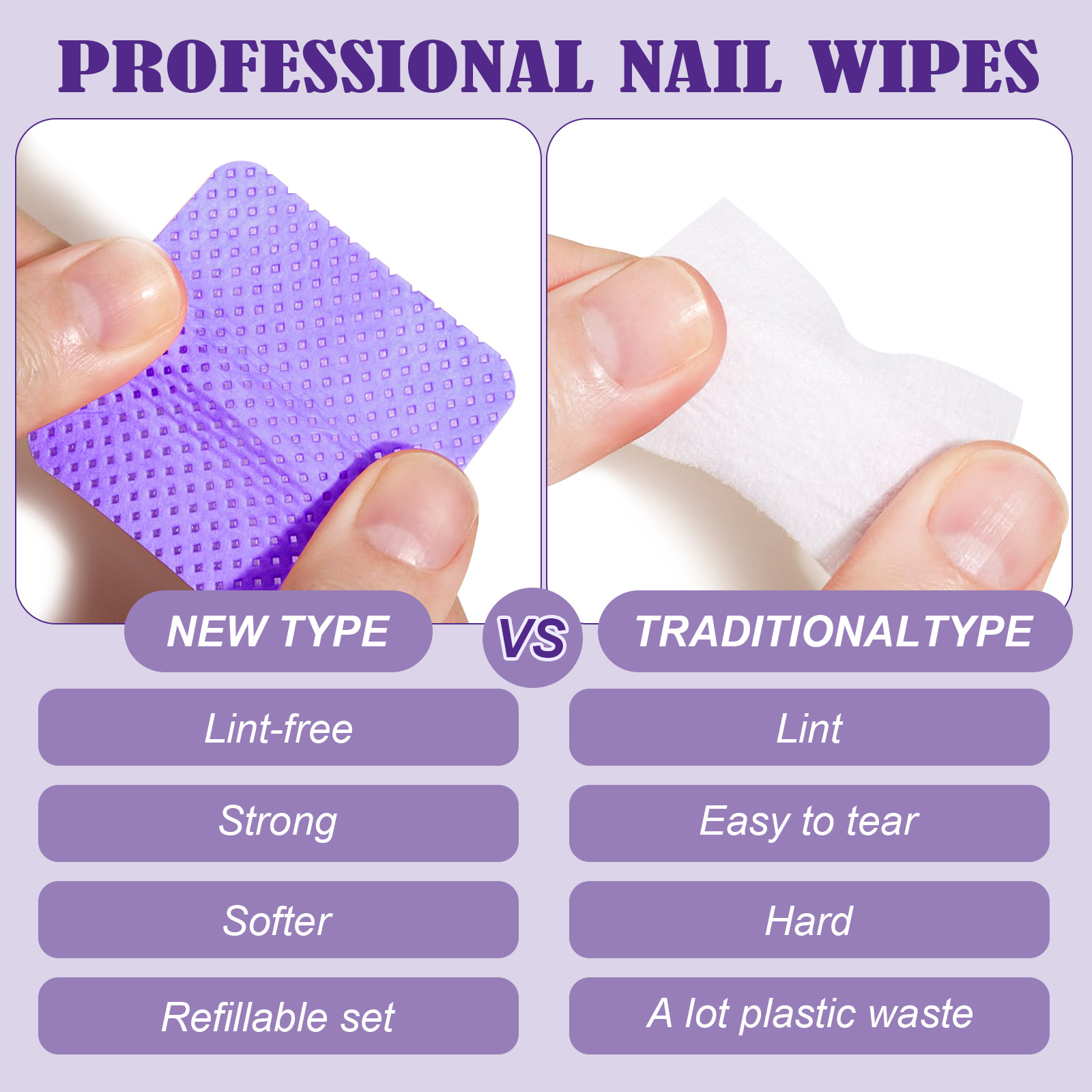 630/1200pcs Lint-Free Gel Nail - Nail Art Ideas recension och pris