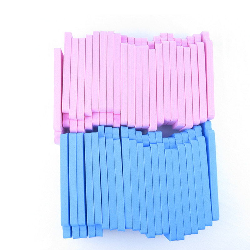 50/100/500pcs Pink Sponge Fing - Nail Art Sch recension och pris