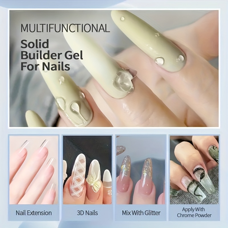 100g Clear Non-Stick Hand Exte - Nail Art Ideas recension och pris