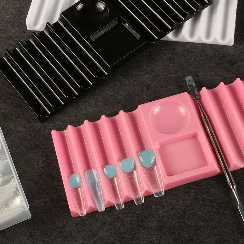 Reusable Nail Art Palette with - Nail Art Sch recension och pris
