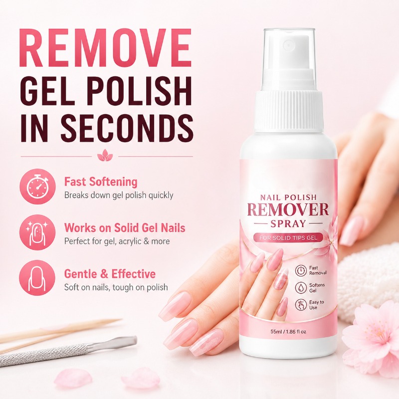 Nail Remover Spray Solid Nail  - Nail Art Ideas recension och pris