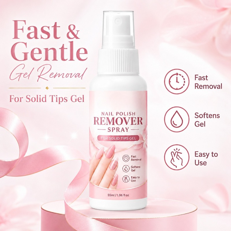 Nail Remover Spray Solid Nail  - Nail Art Ideas recension och pris