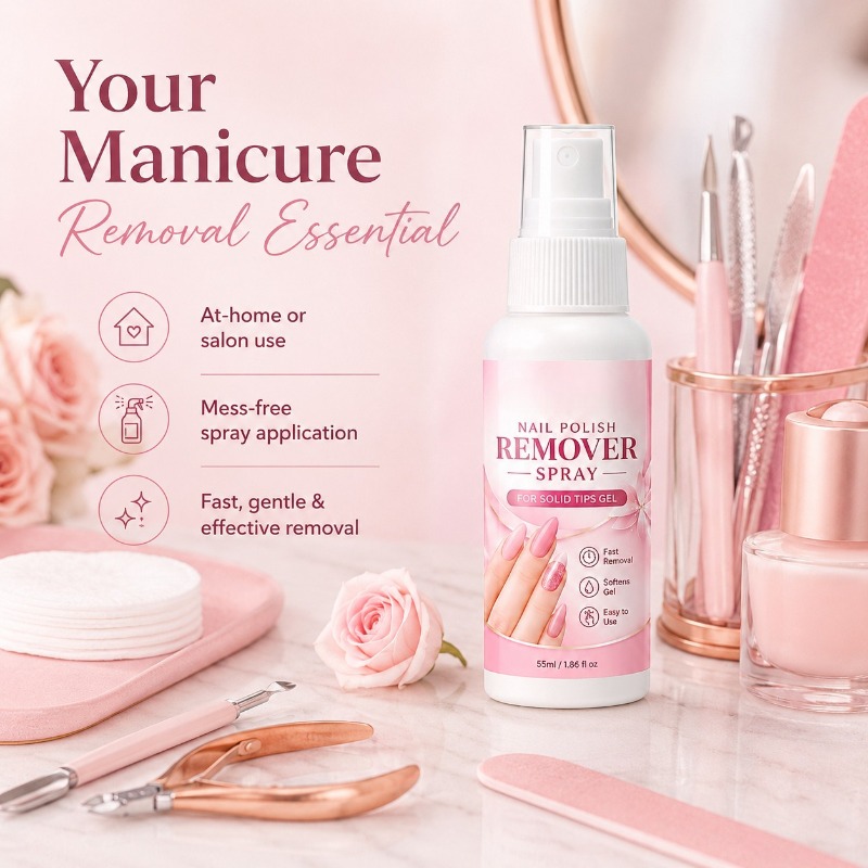 Nail Remover Spray Solid Nail  - Nail Art Ideas recension och pris