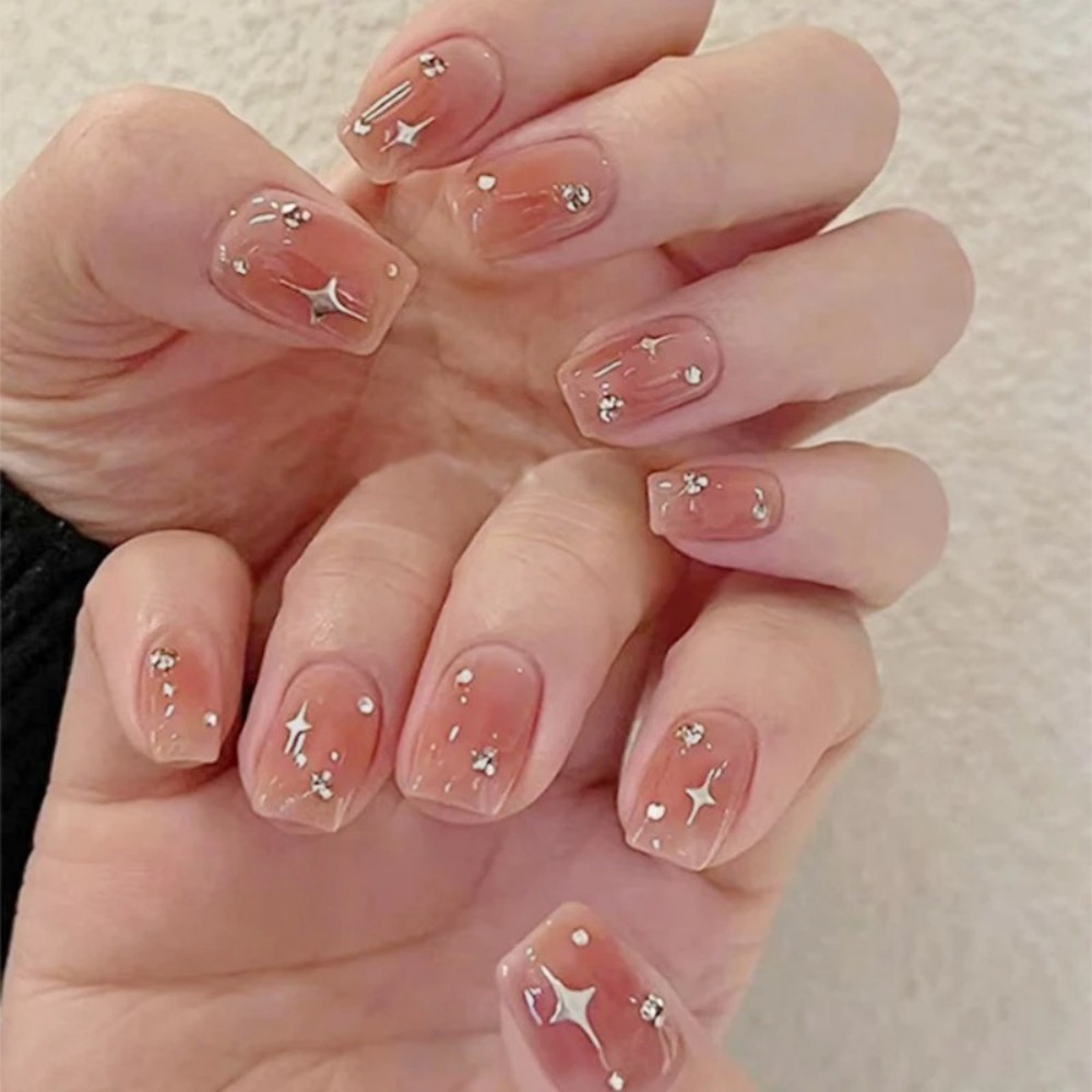 24pcs Glitter Star Rhinestones - Nail Art Glitter recension och pris