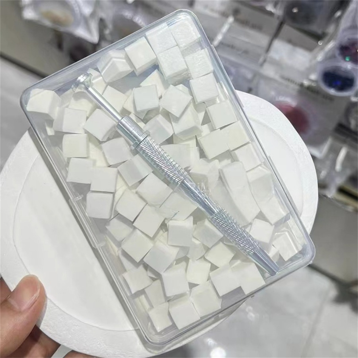 1set 100pcs Nail Care Gradual  - Nail Art Sch recension och pris