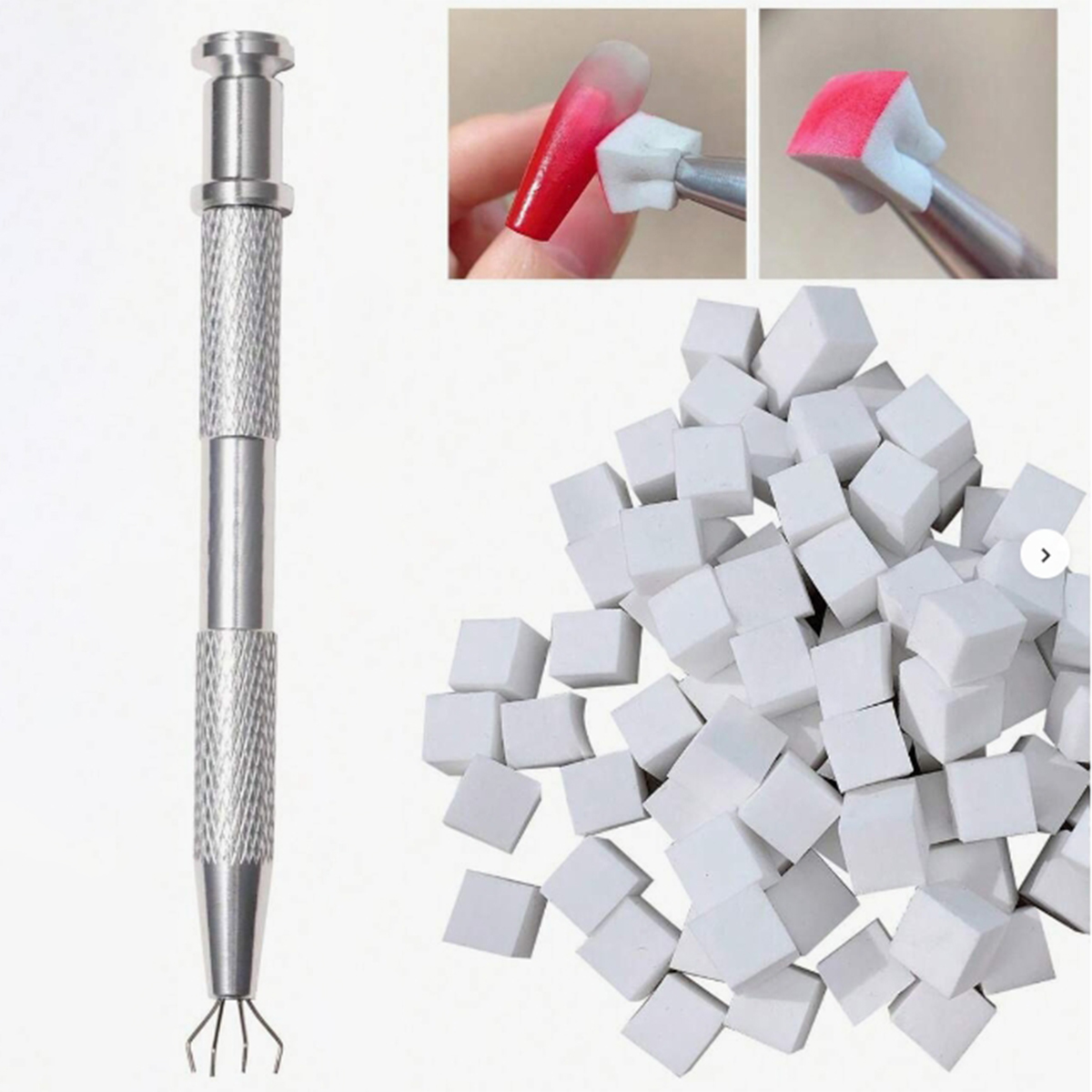 1set 100pcs Nail Care Gradual  - Nail Art Sch recension och pris