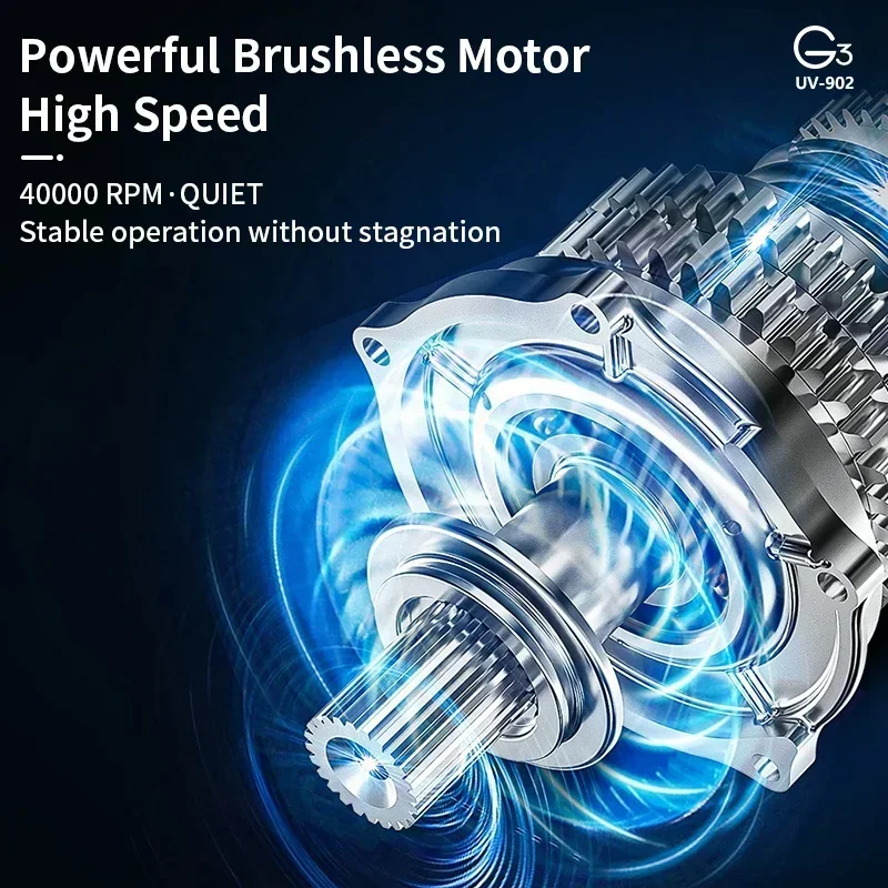 oxxi UV G3 40000 rpm Brushless - Nail Drill Machine recension och pris